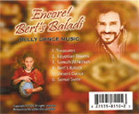 Encore by Bert Baladi - CD back